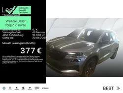 Graphitegrau metallic Gebraucht 2024 Skoda Karoq SportLine SUV | 35.249 € (Teuer)