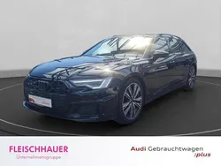 Schwarz (mythosschwarz metallic) Gebraucht 2024 Audi A6 S-Line Kombi | 57.990 €