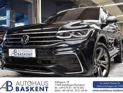 Deep black Gebraucht 2022 VW Tiguan Allspace R-line SUV | 30.990 € (Fairer Preis)