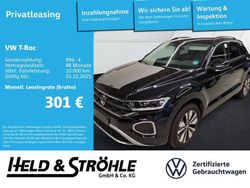 Deep black perleffekt Gebraucht 2025 VW T-Roc Goal SUV | 29.970 € (Superpreis)