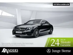 Obsidianschwarz Gebraucht 2022 Mercedes C300 AMG Coupé | 46.894 € (Teuer)