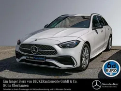 Opalithweiss Gebraucht 2023 Mercedes C300e AMG Line Premium Kombi | 44.750 € (Fairer Preis)