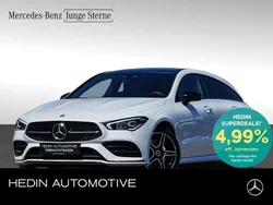 Weiß Gebraucht 2023 Mercedes CLA250e Shooting Brake AMG Kombi | 34.950 € (Fairer Preis)