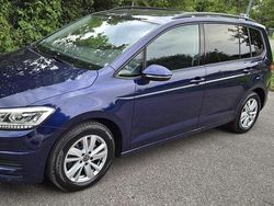 Blau Gebraucht 2021 VW Touran Comfortline Van / Kleinbus | 16.700 € (Superpreis)