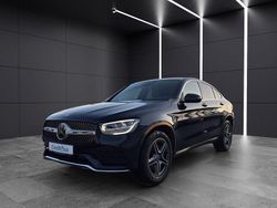 Blau Gebraucht 2022 Mercedes GLC300 AMG line Coupé | 37.990 € (Fairer Preis)