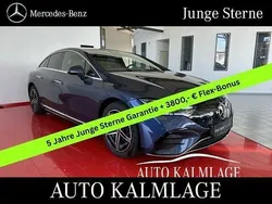 Lack sodalithblau Gebraucht 2024 Mercedes EQE300 AMG line Limousine | 52.480 € (Fairer Preis)