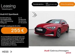 Rot Gebraucht 2024 Audi A3 Sportback S-Line Limousine | 36.199 € (Fairer Preis)