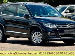 Schwarz Gebraucht 2015 VW Tiguan Sportline SUV | 10.999 € (Guter Preis)