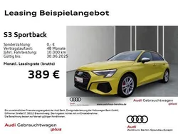 Pythongelb metallic Gebraucht 2024 Audi S3 Sport Limousine | 43.883 € (Fairer Preis)
