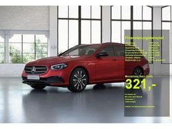 Rot Gebraucht 2021 Mercedes E300 Avantgarde Limousine | 29.690 € (Guter Preis)