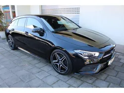 Nachtschwarz Gebraucht 2020 Mercedes CLA220 Shooting Brake AMG line Kombi | 27.450 € (Guter Preis)