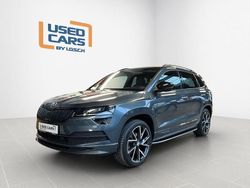 Grau Gebraucht 2021 Skoda Karoq SportLine SUV | 27.990 € (Fairer Preis)