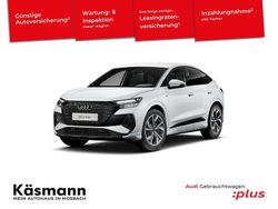 Gletscherweiß metallic Gebraucht 2025 Audi Q4 Sportback e-tron S-Line SUV | 47.630 € (Fairer Preis)