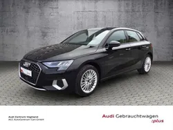 Schwarz Gebraucht 2024 Audi A3 Sportback Advanced Plus Limousine | 27.980 € (Superpreis)