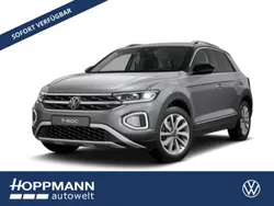 Indiumgrau metallic / schwarz Neu 2025 VW T-Roc Style SUV | 40.381 € (Teuer)