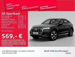 Mythosschwarz metallic Gebraucht 2024 Audi Q5 Sportback Ambiente SUV | 44.448 € (Superpreis)