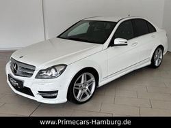 Weiß Gebraucht 2014 Mercedes C220 AMG line Limousine | 15.990 € (Fairer Preis)