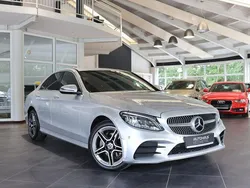 Iridiumsilber Gebraucht 2019 Mercedes C220 AMG line Limousine | 24.450 € (Etwas zu teuer)