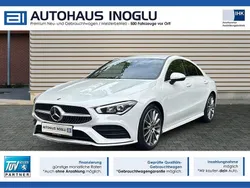Weiß digitalweiss metalliclack (metallic) Gebraucht 2020 Mercedes CLA250 AMG Limousine | 32.990 € (Fairer Preis)