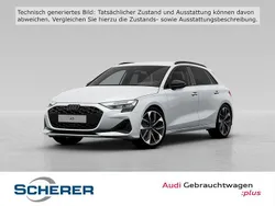 Weiß Gebraucht 2024 Audi A3 Sportback Advanced Plus Limousine | 39.500 € (Teuer)