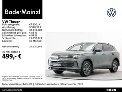 Cipressinogrün metallic Gebraucht 2025 VW Tiguan Goal SUV | 47.930 € (Superpreis)