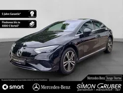 Obsidianschwarz (metallic) Gebraucht 2022 Mercedes EQE350 Electric Art Limousine | 49.500 € (Fairer Preis)