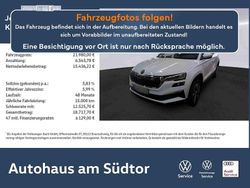 Bila moon/moon white (metallic) Gebraucht 2022 Skoda Karoq Ambition SUV | 21.980 € (Guter Preis)