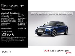 Blau Gebraucht 2022 Audi A3 Sportback e-tron S-Line Kleinwagen | 25.488 € (Guter Preis)