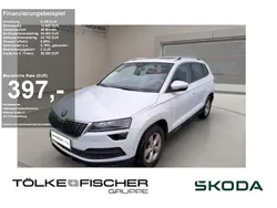 Moonweiss (metallic) Gebraucht 2022 Skoda Karoq Style SUV | 30.990 € (Etwas zu teuer)