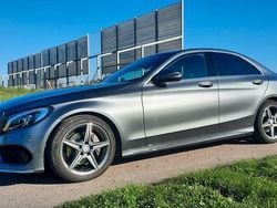 Grau Gebraucht 2016 Mercedes C180 AMG line Limousine | 18.800 € (Guter Preis)