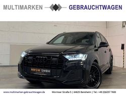 Schwarz Gebraucht 2021 Audi Q7 S-Line SUV | 54.990 € (Teuer)