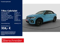 Blau Gebraucht 2025 VW T-Roc Cabriolet Style Cabrio | 44.850 €