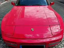 Rot Gebraucht 1989 Porsche 944 S2 Cabrio | 20.000 €