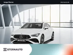 Unilack polarweiß Gebraucht 2024 Mercedes CLA35 AMG AMG Coupé | 41.055 € (Superpreis)