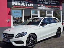 Polarweiss unilack Gebraucht 2017 Mercedes C200 AMG line Kombi | 25.990 € (Etwas zu teuer)