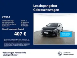 Schwarz Gebraucht 2024 VW ID.7 Pro Limousine | 45.930 € (Fairer Preis)