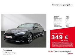 Mythosschwarz metallic Gebraucht 2022 Audi A5 Sportback S-Line Kleinwagen | 29.990 € (Guter Preis)