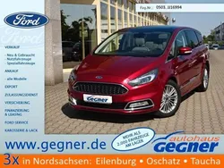 Rot metallic Gebraucht 2018 Ford S-MAX Vignale Van / Kleinbus | 27.880 € (Teuer)