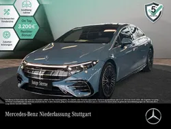 Blau Gebraucht 2024 Mercedes EQS450+ Premium Plus Limousine | 89.990 €