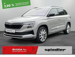 Steelgrau Gebraucht 2024 Skoda Karoq SportLine SUV | 39.980 € (Fairer Preis)