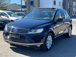Moonlight blue perleffekt Gebraucht 2015 VW Touareg Terrain Tech SUV | 16.999 € (Guter Preis)