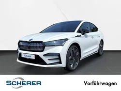 Weiß Gebraucht 2025 Skoda Enyaq iV RS SUV | 47.480 € (Superpreis)