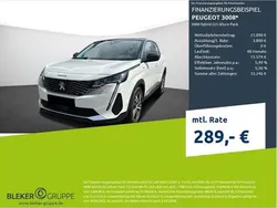 Perlmutt weiß Gebraucht 2021 Peugeot 3008 Allure SUV | 23.650 € (Guter Preis)