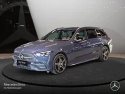 Blau Gebraucht 2023 Mercedes C300 Kombi | 37.490 € (Guter Preis)