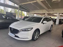 Rhodium white Gebraucht 2024 Mazda 6 Exclusive-Line Kombi | 30.900 € (Fairer Preis)