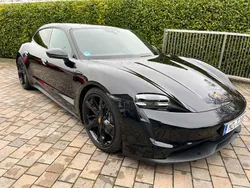 Schwarz Gebraucht 2022 Porsche Taycan Sport Turismo Limousine | 67.999 € (Fairer Preis)