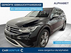 Deep black perleffekt Gebraucht 2022 VW Tiguan Allspace Elegance SUV | 27.890 € (Guter Preis)