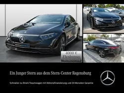 Schwarz Gebraucht 2023 Mercedes EQS350 Electric Art Limousine | 46.990 € (Fairer Preis)