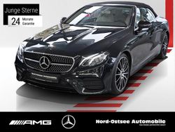 Metalliclack smaragdgrün Gebraucht 2020 Mercedes E220 Night Cabrio | 38.990 € (Fairer Preis)
