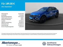 Blau Gebraucht 2025 VW T-Roc Style SUV | 35.527 € (Superpreis)
